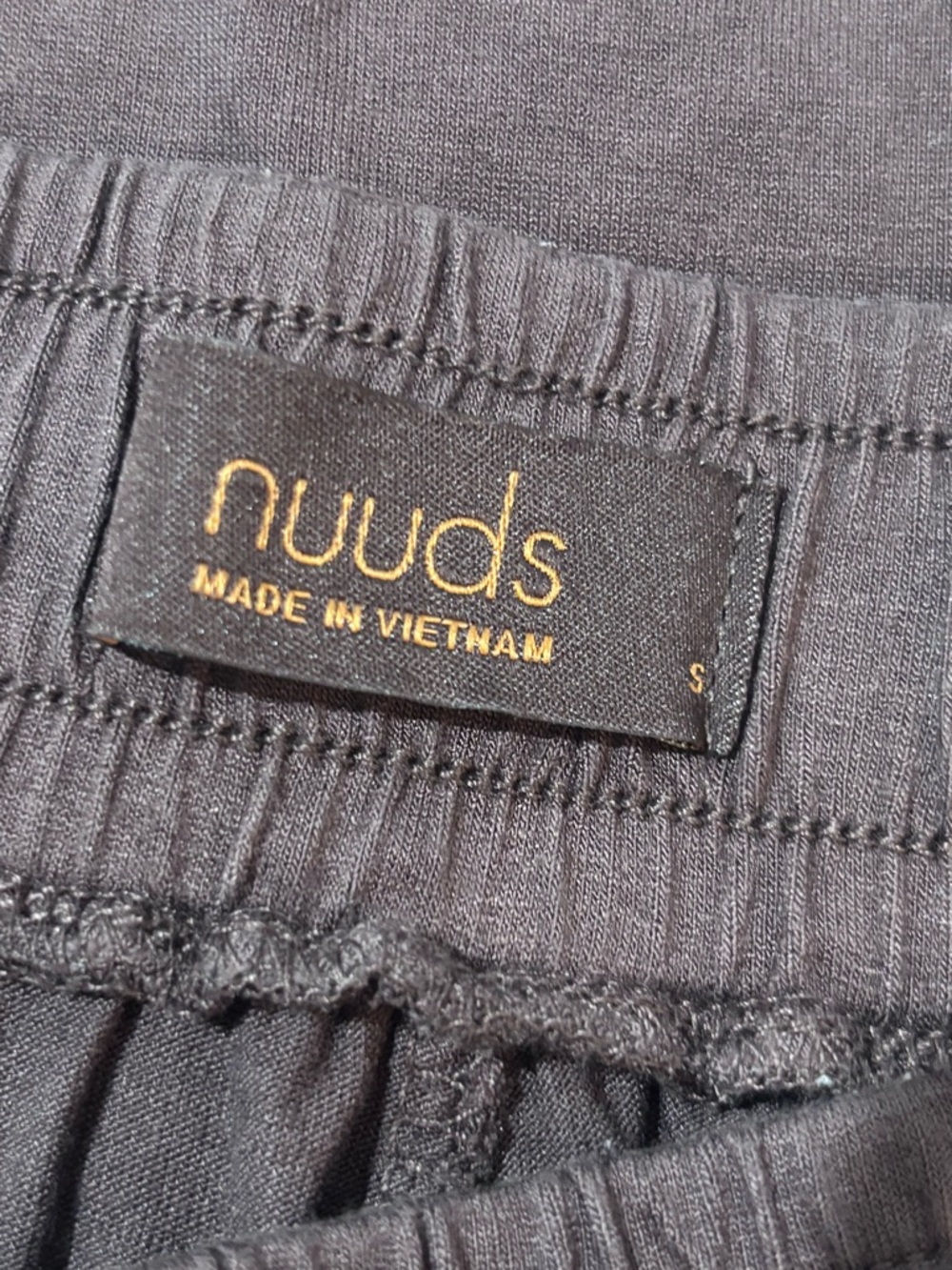 NUUDS Women’s Pajama Short Set in Coffee - Size Small Lounge - Picture 4 of 4